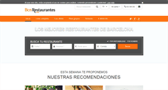 Desktop Screenshot of bcnrestaurantes.com
